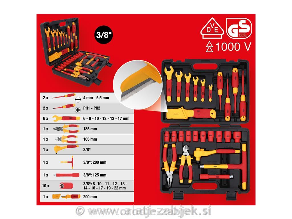 26-delni set orodja za električna vozila KS TOOLS