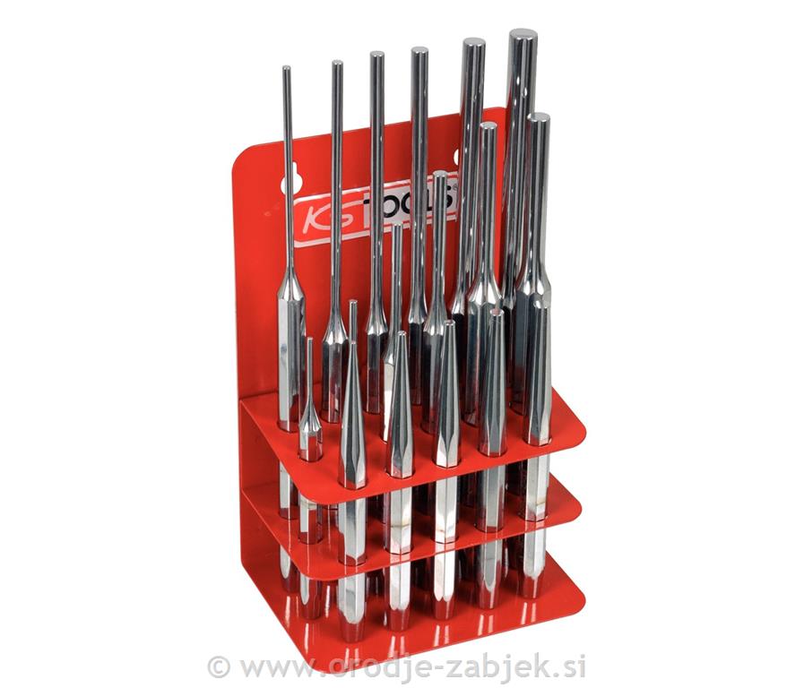 Set izbijačev v kovinskem stojalu KS TOOLS