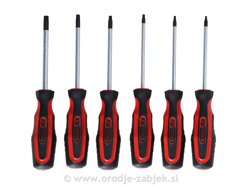 Set izvijačev torx T10-T40 KS TOOLS