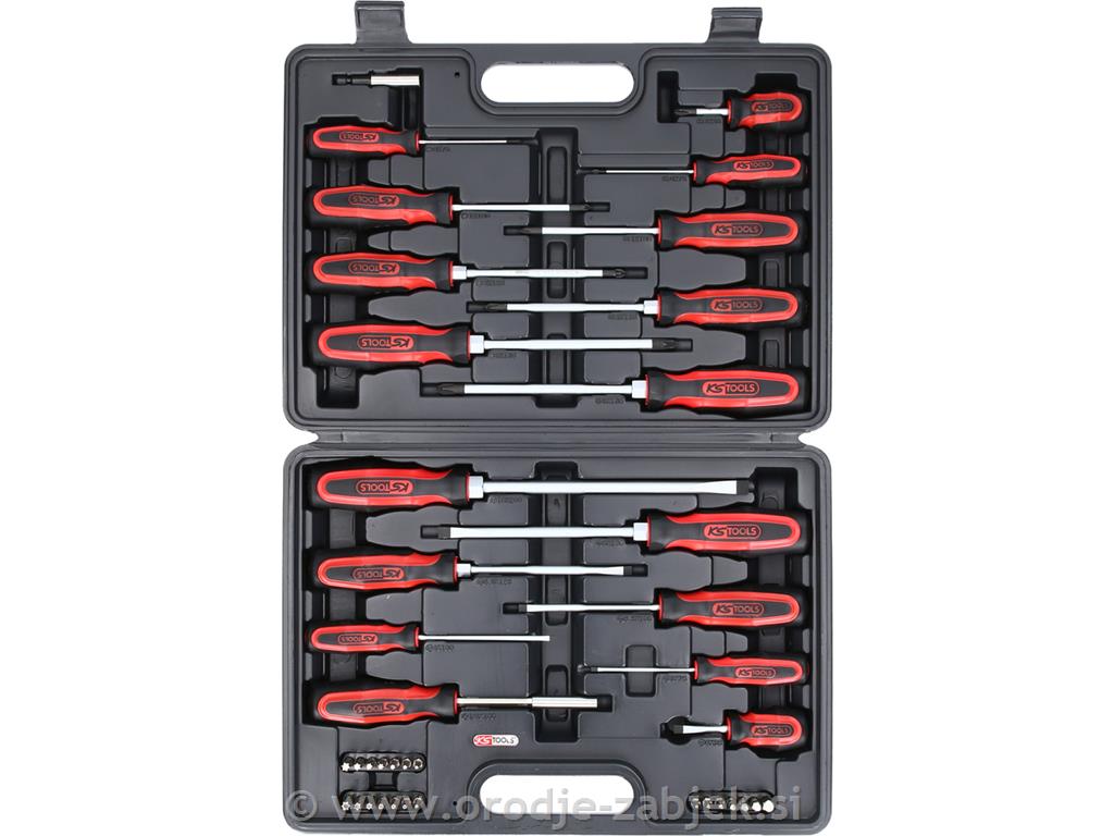 Set izvijačev in bitev KS TOOLS