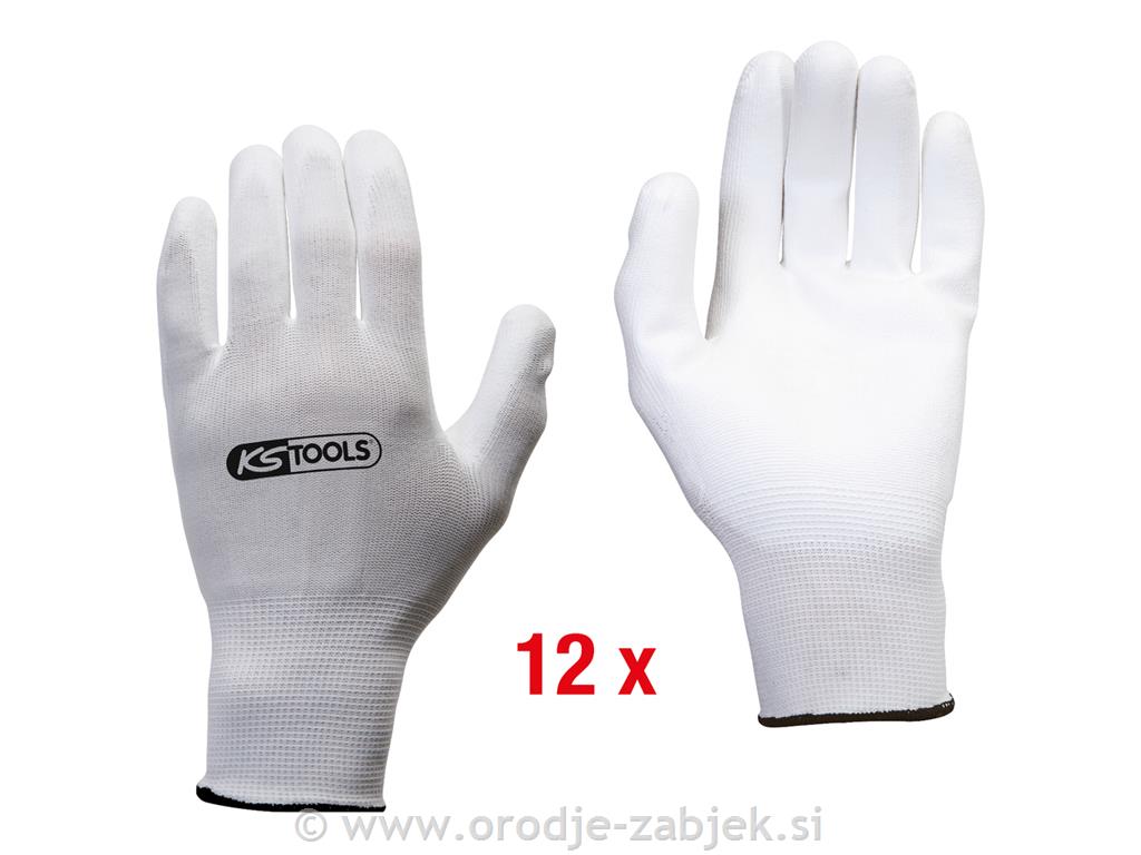 Rokavice iz mikrofibra 12 kos KS TOOLS