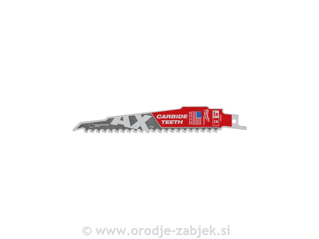 Žagin list TCT 5 TPI -1 kos MILWAUKEE