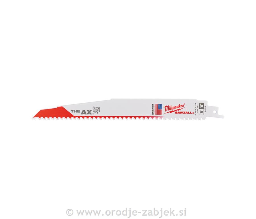 Les z žeblji: Močna rušilna rezila AX™230x5T 5 kos MILWAUKEE