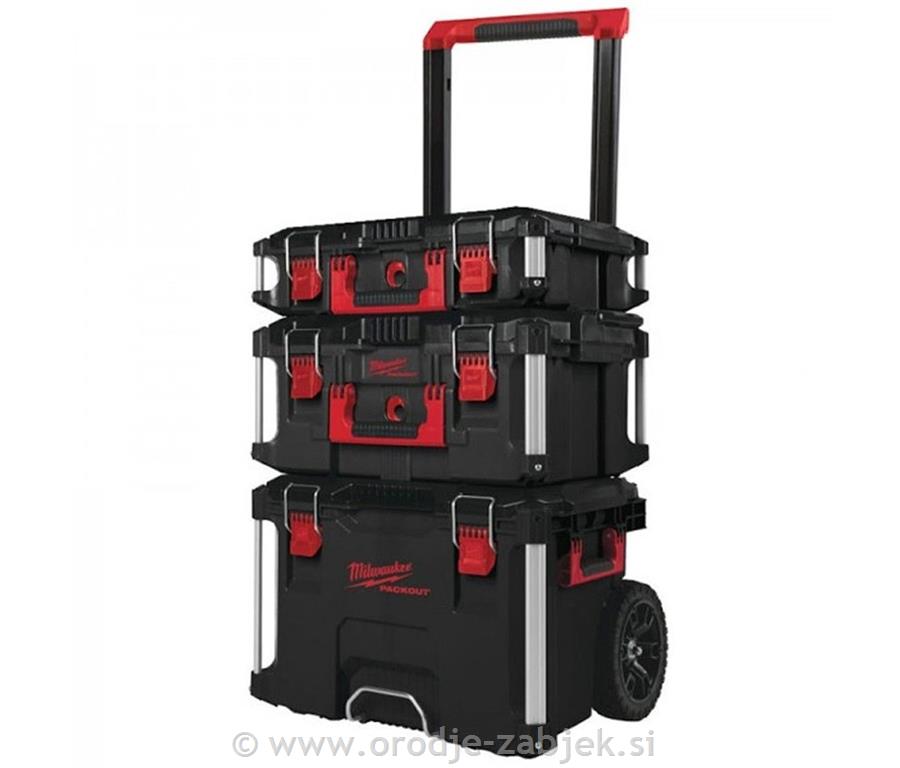 3-delni set Packout™ kovčkov za orodje MILWAUKEE