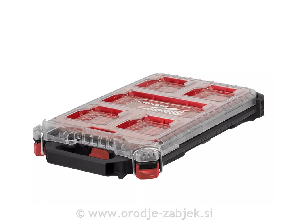 PACKOUT kovček organizator / SLIM polovični MILWAUKEE