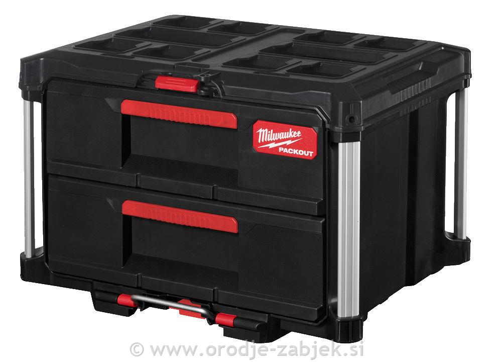 PACKOUT dvodelni predalnik MILWAUKEE