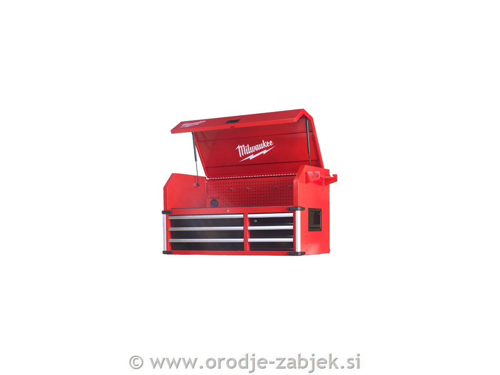 Predalnik za orodje STC46-1 117cm 6-predalov zg.del MILWAUKEE