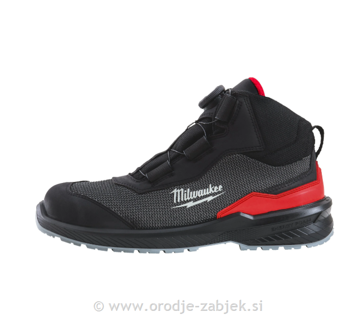 Visoki delovni čevlji BOA FLEXTRED S1PS MILWAUKEE