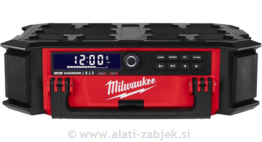 Packout DAB radio in polnilnik M18 PRCDAB+-0 MILWAUKEE