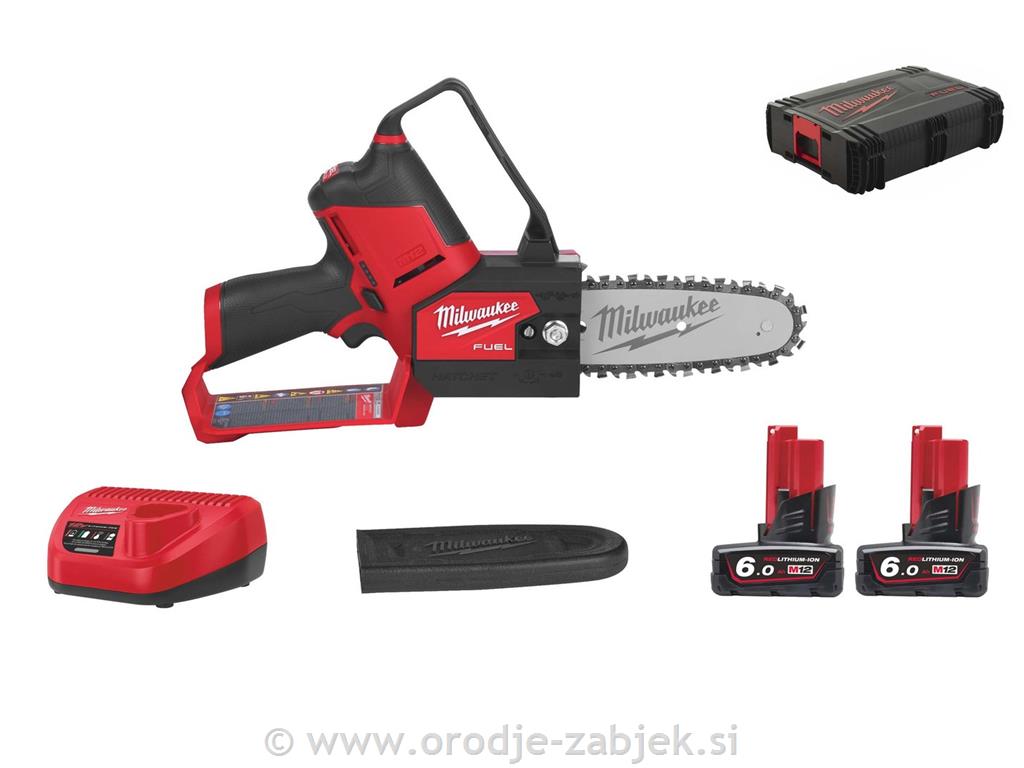 Aku. ročna verižna žaga M12 FHS-602X MILWAUKEE