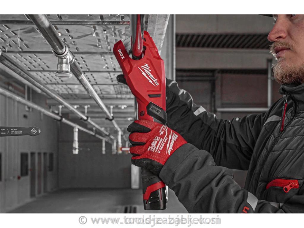 Akumulatorski rezalnik inox in bakrenih cevi Raptor M12 PCSS-0 MILWAUKEE