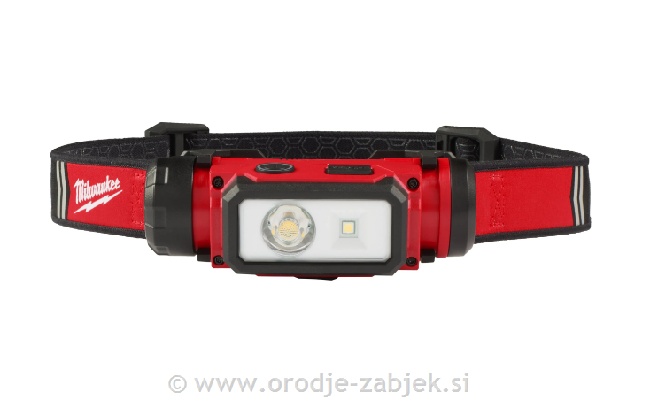 Naglavna LED svetilka L4 HL2 s 3,0 Ah USB akumulatorjem
 Naglavna LED svetilka L MILWAUKEE