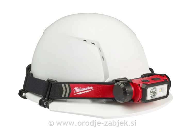 Naglavna LED svetilka L4 HL2 s 3,0 Ah USB akumulatorjem
 Naglavna LED svetilka L MILWAUKEE