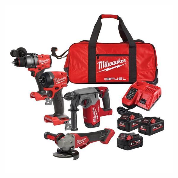 Akumulatorski set M18 FPP4H3-553B MILWAUKEE
