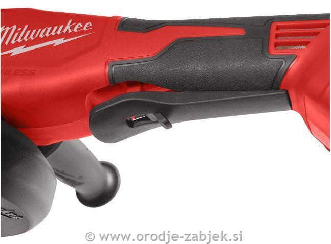 Aku. kotni brusilnik M18 BLSAG125XPD-0 MILWAUKEE