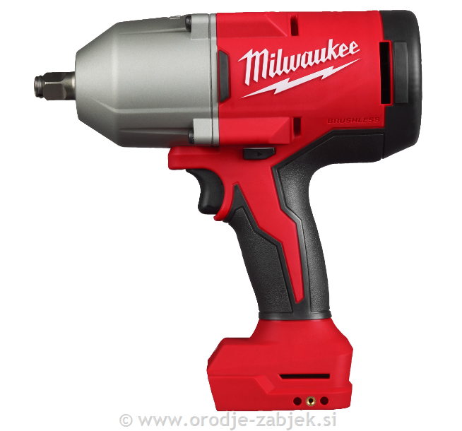 Brezkrtačni 1/2" udarni vijačnik z visokim navorom M18 BLHIWF12-0X MILWAUKEE