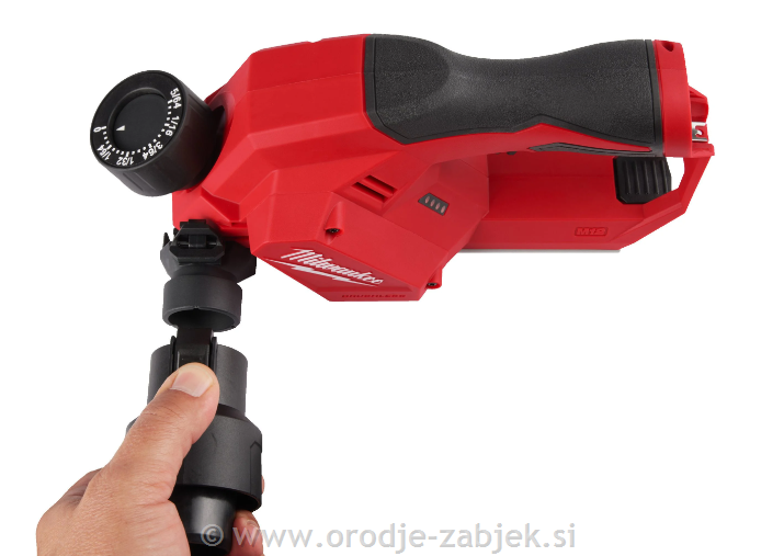 Brezkrtačni akumulatorski skobeljnik M12 BLP-0X MILWAUKEE