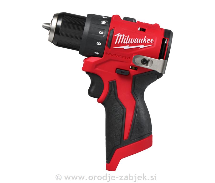 Kompaktni vrtalnik vijačnik M12 BLDDRC-0 MILWAUKEE
