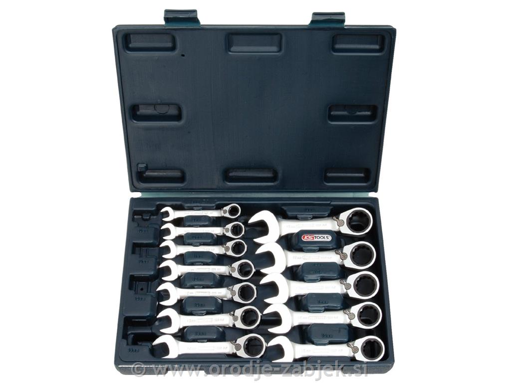 Set ključev z ragljo 8-19mm KS TOOLS