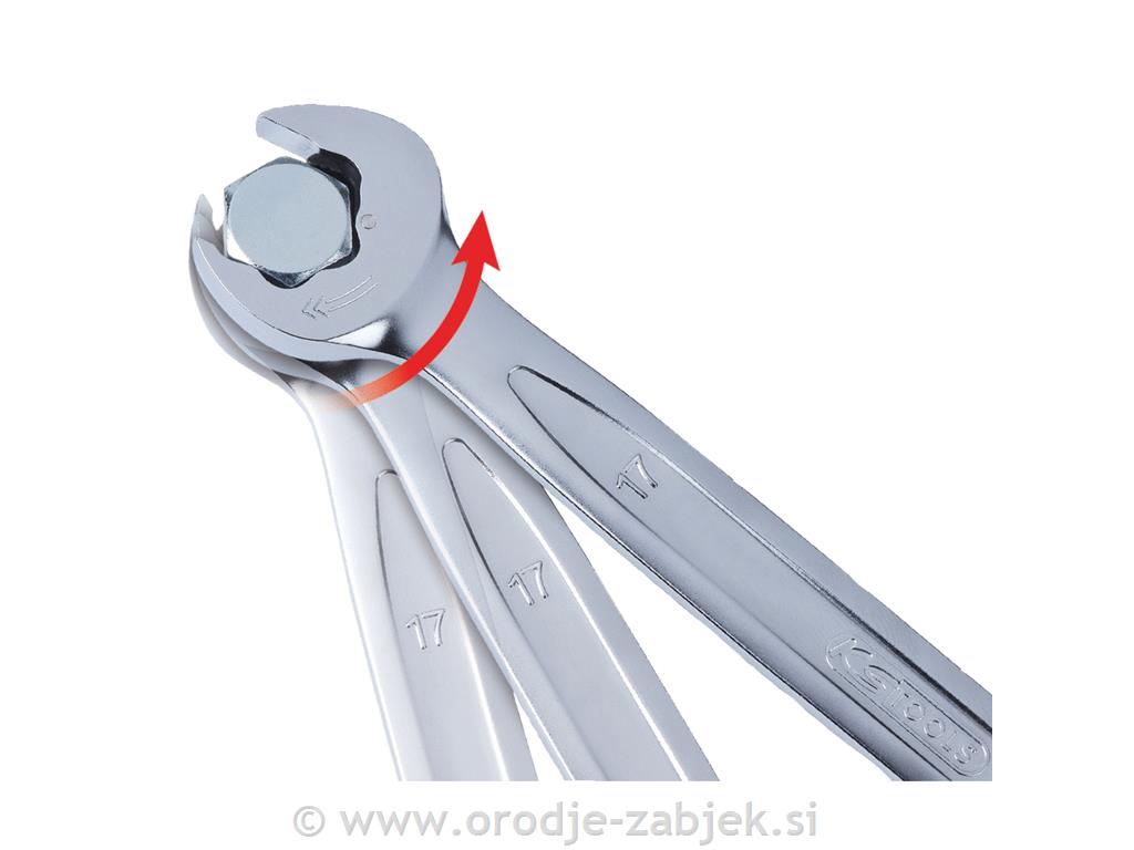 DUO GEARplus® 5-delni set viličasto - obročnih ključev ragljo KS TOOLS
