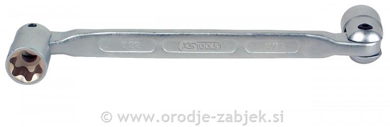 TX ključ z E profilom E6 - E24 KS TOOLS