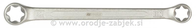 Obročni TX ključ z E-profilom E6 - E24 KS TOOLS