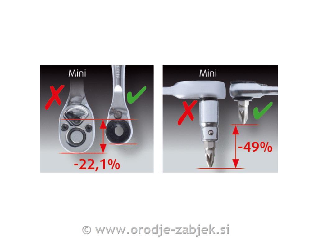 Komplet vijačnih konic z ragljo 1/4 " KS TOOLS
