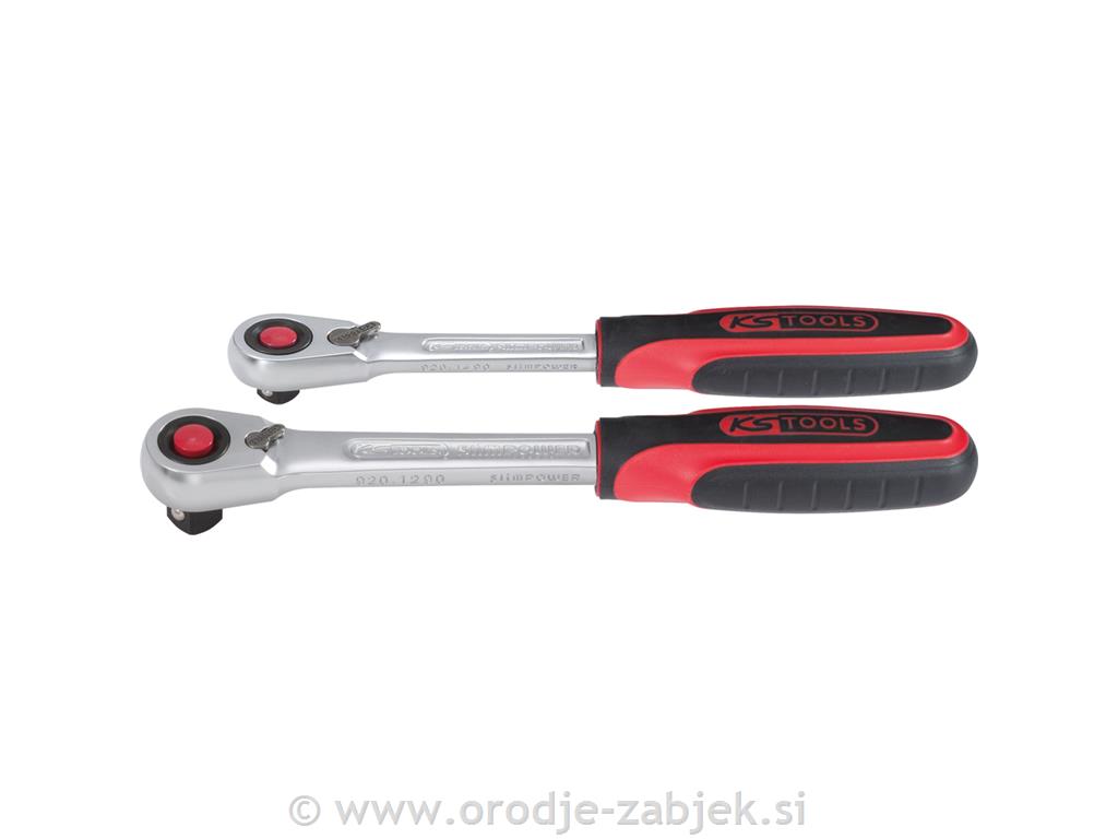 Račna set 1/4" + 1/2" KS TOOLS