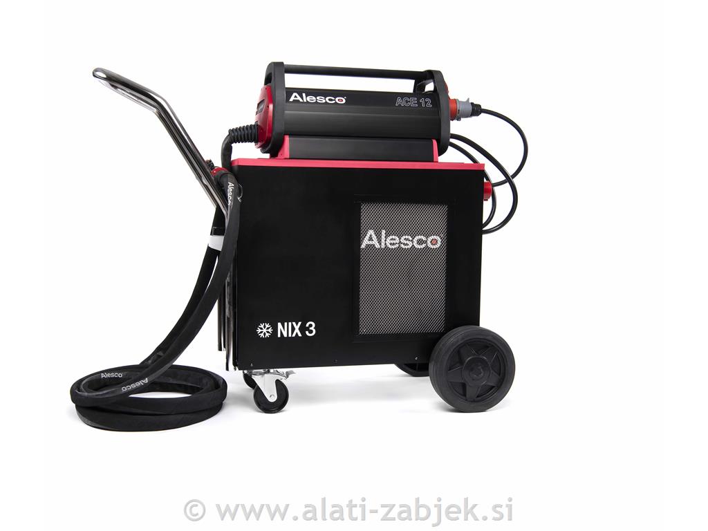 Prenosna indukcijska naprava ACE12 12Kw + hladilna enota NIX3 ALESCO