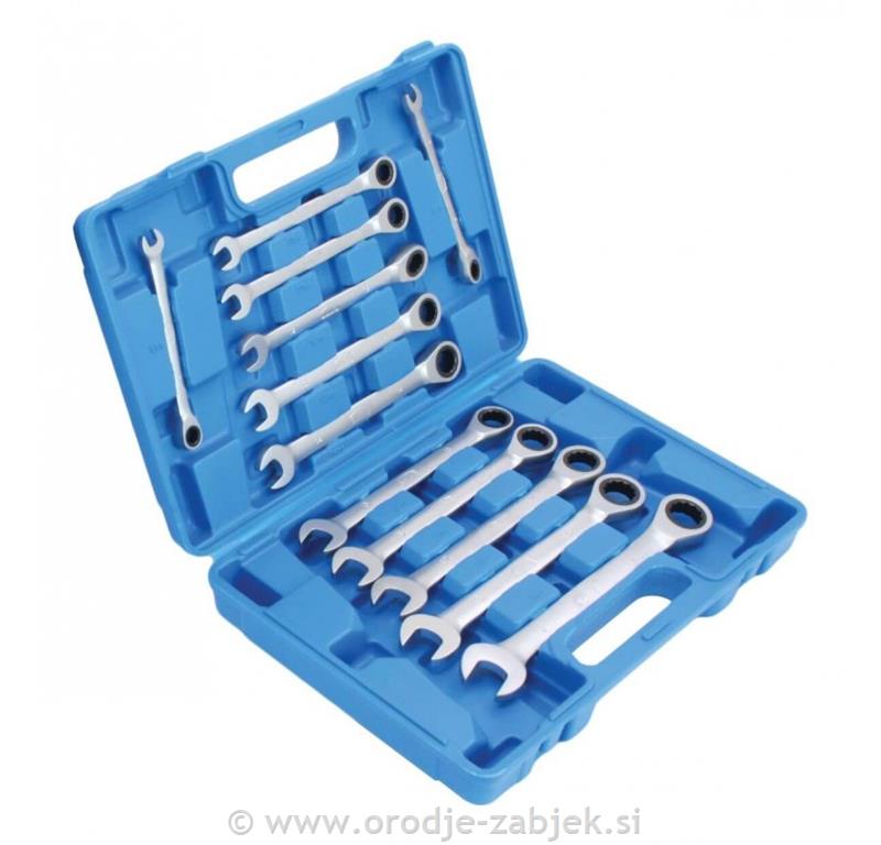Set ključev z raglo 8-19mm AP