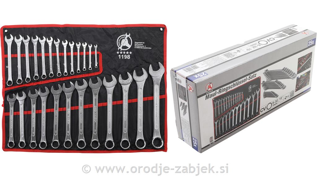 Set ključev vilica ring 6-32 mm BGS TECHNIC