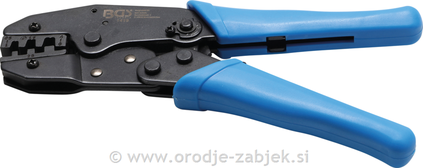 Klešče za neizolirane kabelske zaponke 0,5 - 6 mm2 BGS TECHNIC