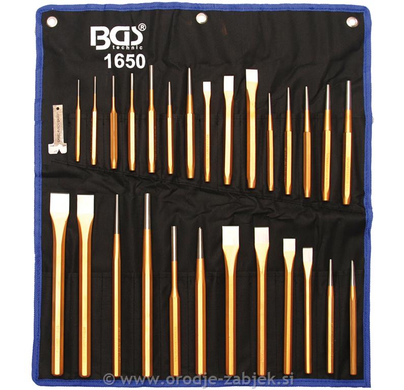 Set sekačev in izbijačev BGS TECHNIC