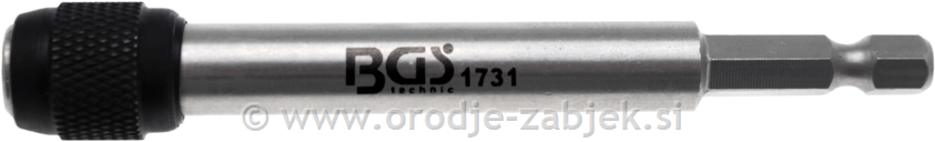 Samodejni bit-nosilec 1/4 " 100 mm BGS TECHNIC
