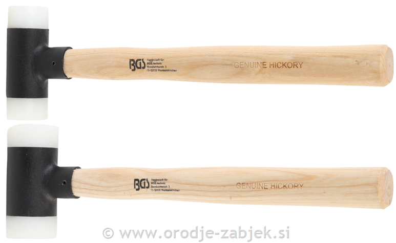 Set 2 kladiv z najlonskim koncem BGS TECHNIC