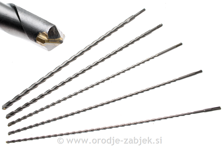 Set dolgih SDS svedrov 8-20 mm BGS TECHNIC