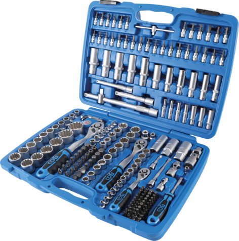 192-delni set orodja 1/4", 3/8", 1/2" BGS TECHNIC