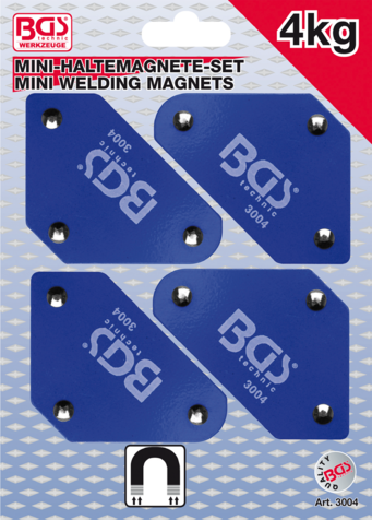 4-delni set magnetnih držal 45° - 90° - 135° BGS TECHNIC