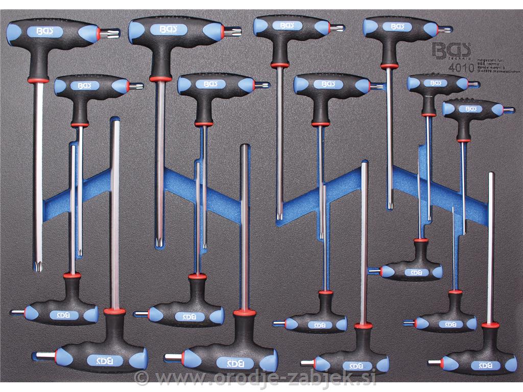 1/1 Imbus in torx T ključi BGS TECHNIC