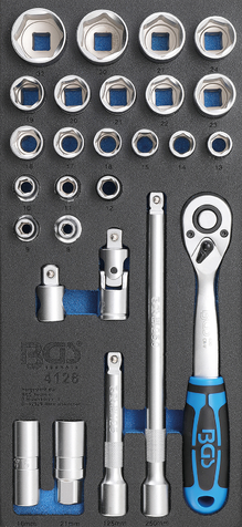 27-delni set orodja 1/2" BGS TECHNIC
