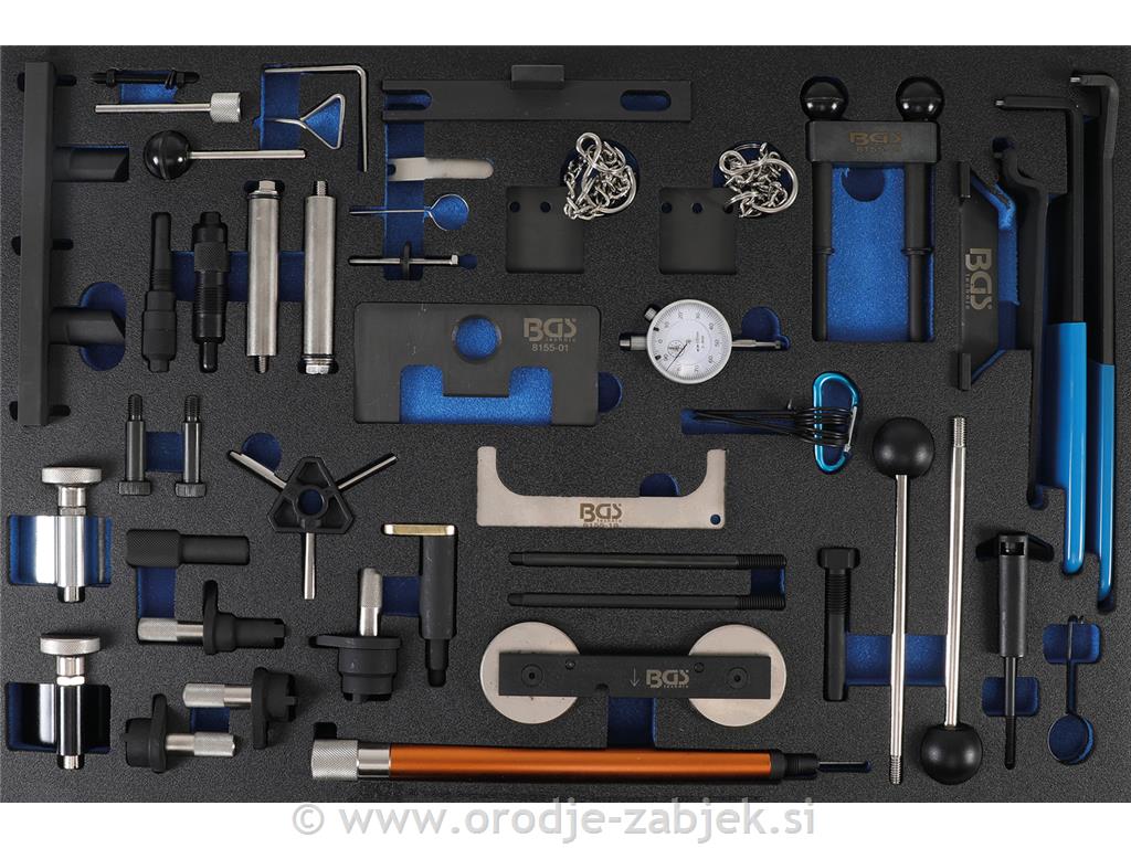 Set orodja za blokado motorja za Ford, VAG, Mazda, Volvo BGS TECHNIC