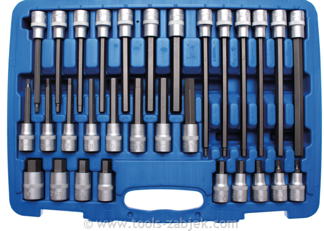 30-delni set bitnih nasadnih ključev 1/2" 12,5 mm BGS TECHNIC