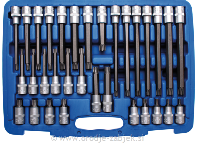 32-delni set bit nastavkov RIBE 1/2" 12,5 mm BGS TECHNIC