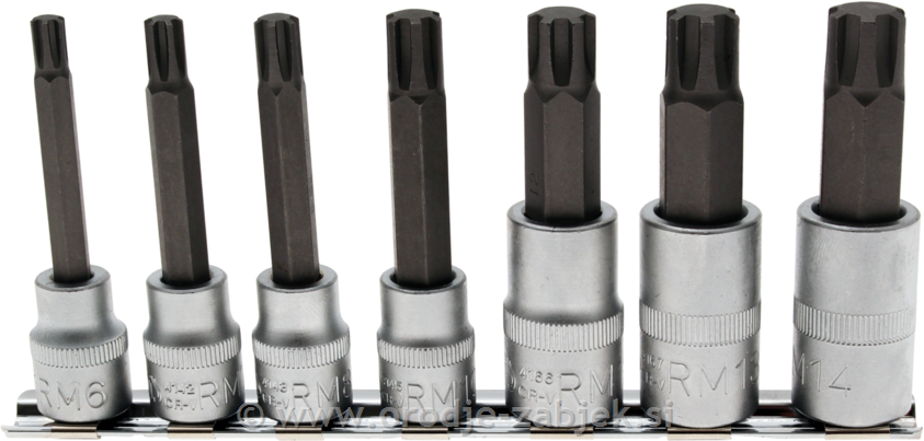 Set bit nasadnih ključev 3/8 " / 1/2 " BGS TECHNIC