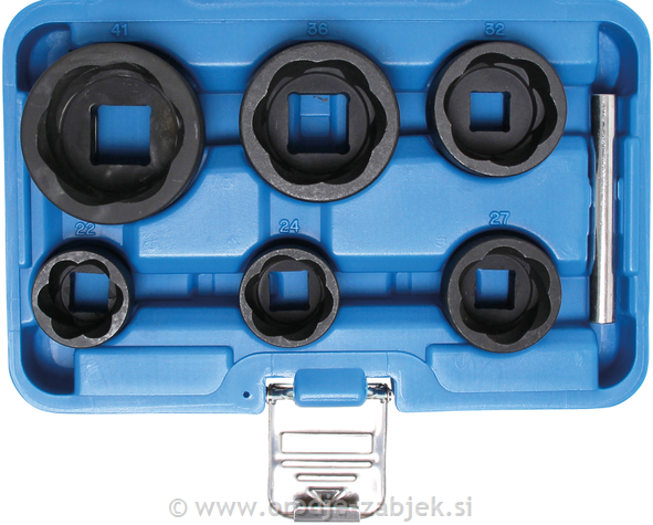 6-delni set ključev 22 - 41 mm za poškodovane vijake in matice BGS TECHNIC