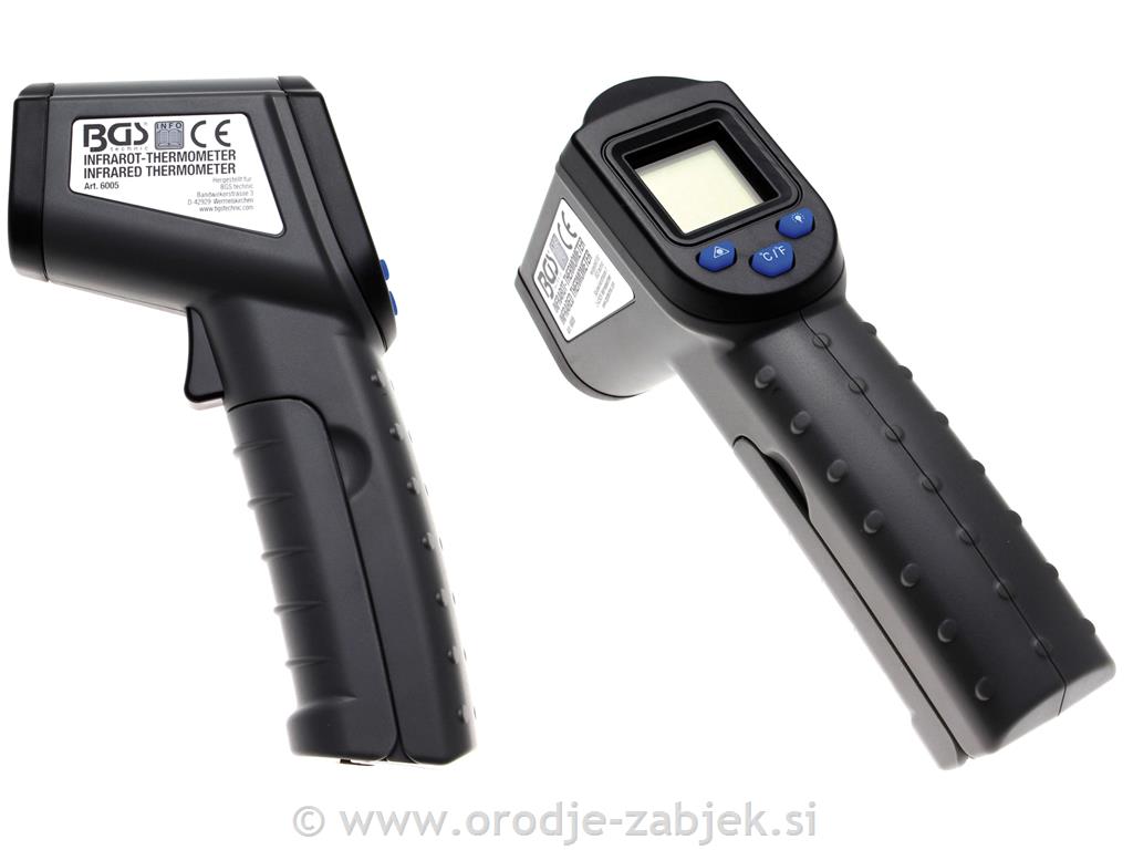 Digitalni laserski merilnik temperature BGS TECHNIC