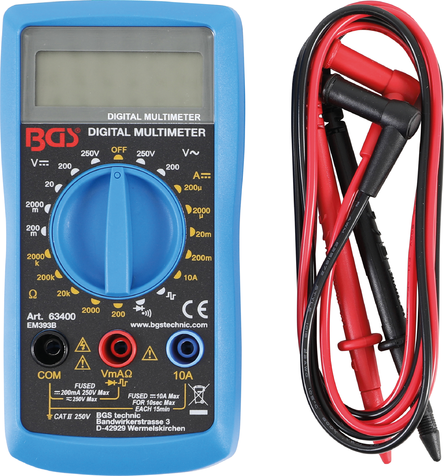 Digitalni multimeter BGS TECHNIC