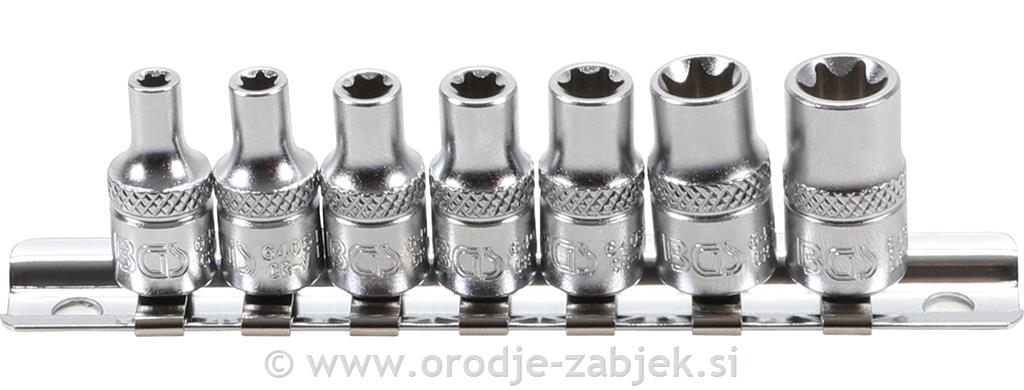 Set nasadnih E ključev 1/4" BGS TECHNIC