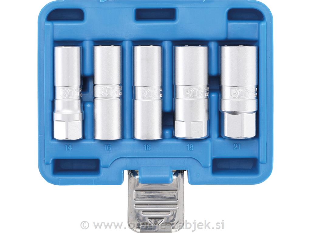 Set nasadnih ključev za svečke 14 - 21 mm 1/2" BGS TECHNIC