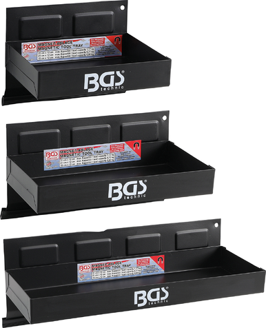 3-delni set magnetnih predalnikov 150, 210, 310 mm BGS TECHNIC